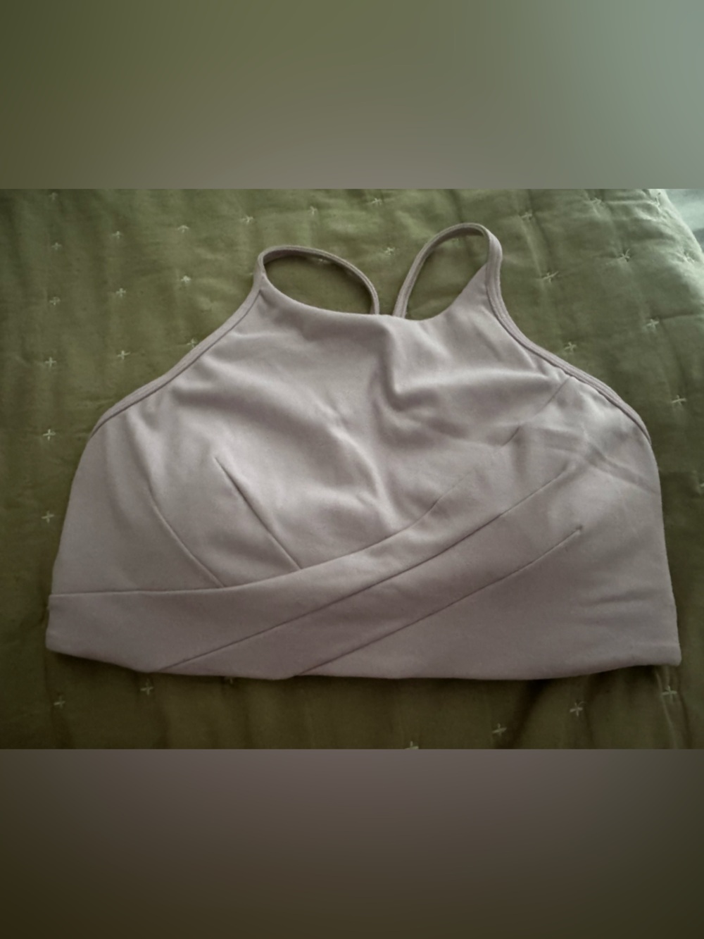 lululemon athletica Lavender High-Neck Sports Bra